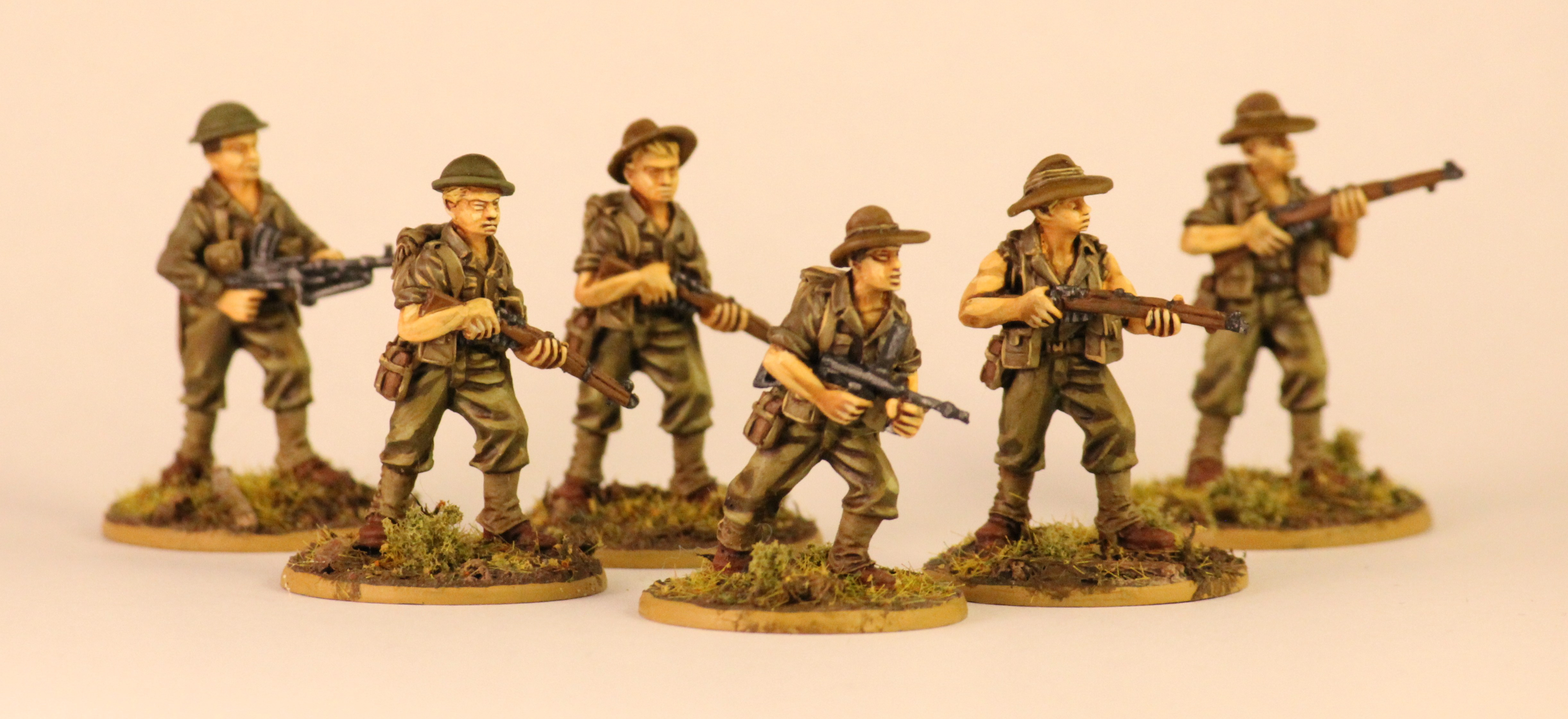 Eureka Miniatures Australian Infantry